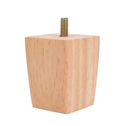 4 X Solid Wood Furniture Feets Sofa Cabinets Beds Leg Square Legs for Settee Table Home Furniture Accessories 60/100/150mm