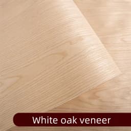 L:2.5Meters Width:58cm T:0.2mm Veneers For Wooden Doors Wood Veneer White Oak And Black Walnut Veneer Furniture