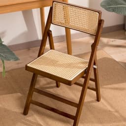 Bamboo Foldable Stool Home with Back Rattan Dining Chair Portable Adult Outdoor Bench Living Room Furniture