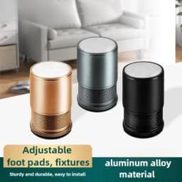 2/4pcs Metal Furniture Leg Booster Pad Bed Riser Height Adjustable Sofa Feet Floor Protector Wash Machine Leg