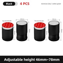 2/4pcs Metal Furniture Leg Booster Pad Bed Riser Height Adjustable Sofa Feet Floor Protector Wash Machine Leg