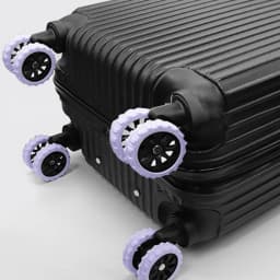 8PCS/Set Suitcase Parts Axles Travel Luggage Caster Shoes Silicone with Silent Sound Luggage Wheels Protector Reduce Noise