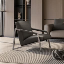 MOMO Scandinavian Single Lazy Sofa Balcony Living Room Bedroom Leisure Luxury Cream Style Italian Latest Models Chaise Longue