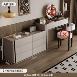 Dressing Table Chest of Drawers for Bedroom Sets Modern Vanity with Mirror Jewelry Cabinet Stool Makeup Console Chests Vanity