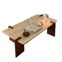 Nordic Coffee Table Wooden Center Tables Simple Modern Tea Table Multifunctional Luxury Living Room Tables Interior Furniture