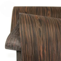 58x250cm Engineered Ebony Crown Wood Veneer For Furniture Cabinet Wall Panel Car Interior Crafts Decoration Design