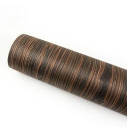58x250cm Engineered Ebony Crown Wood Veneer For Furniture Cabinet Wall Panel Car Interior Crafts Decoration Design