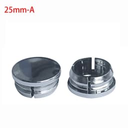 Stainless Steel Round Pipe Tube End Cap Furniture Leg Plug Blanking End Cap Bung For Home Daily Tool Furniture Accessories