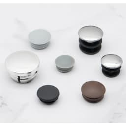 Stainless Steel Round Pipe Tube End Cap Furniture Leg Plug Blanking End Cap Bung For Home Daily Tool Furniture Accessories