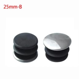 Stainless Steel Round Pipe Tube End Cap Furniture Leg Plug Blanking End Cap Bung For Home Daily Tool Furniture Accessories