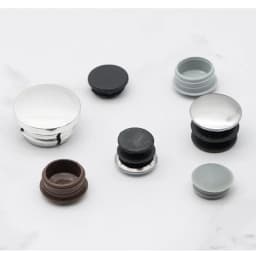 Stainless Steel Round Pipe Tube End Cap Furniture Leg Plug Blanking End Cap Bung For Home Daily Tool Furniture Accessories