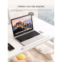 Small Table on Bed, Laptop, Foldable Table, Multifunctional Support, Small Table Board, Lifting and Lowering Writing Desk