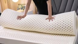 UVR High Quality 100% Natural Latex Tatami Mattress Slow Rebound Hotel Special Single Double Mattress With White Inner Cover