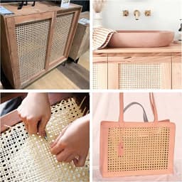 30 Size  Rattan Woven Belt, Furniture Repair Material For Furniture, Chairs, Cabinets, DIY Woven Open Mesh Canes