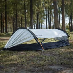 Traveler hammock Outdoor anti roll and anti mosquito hammock Double person sunshade camping hammock with mosquito net