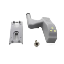Universal LED Under Cabinet Light Wardrobe Closet Inner Hinge Night Light Lamp For Cupboard Closet Kitchen Bedroom Door Lamp