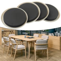 4pcs 3.5in Furniture Sliders For Carpet Heavy Duty Furniture Slider Movers Gliders Move Bed Sofa Bookshelf Closet Fridge So On