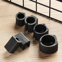 10pc U Shaped Chair Leg Pad Non-slip Pipe Clamp Damper Stool Anti-front Tilt Floor Protector Glides Tube Caps 8/12/14/16/25/32mm