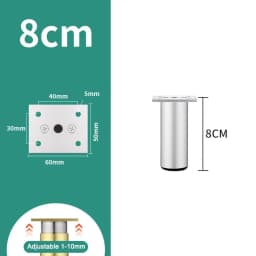 Adjustable Furniture Cabinet Feet Wear-resistant Anti Scratch Nightstand Storage Box Leg for Sofa Cupboard Furniture Hardware