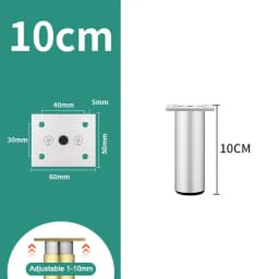 Adjustable Furniture Cabinet Feet Wear-resistant Anti Scratch Nightstand Storage Box Leg for Sofa Cupboard Furniture Hardware