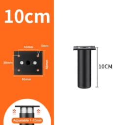 Adjustable Furniture Cabinet Feet Wear-resistant Anti Scratch Nightstand Storage Box Leg for Sofa Cupboard Furniture Hardware