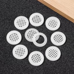 10/20Pcs Wardrobe Cabinet Air Vent Decorative Cover Furniture Cupboard Shoe Cabinet Ventilation Mesh Hole Plug