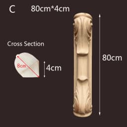 Furniture with Solid Wood Legs Carved Onlays Applique Sofa Seat TV Cabinet Feet Replace Home Decoration Accessories Corner Joint