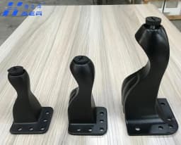 4pcs Easy Use Sofa Bed Hotel Leveling Accessories Aluminum Alloy Non-Slip Modern Cabinet Table Support Furniture Foot TV  Home