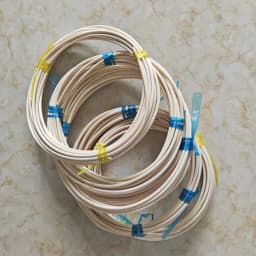 Real Natural Rattan Core Round Rattan Cane Cord Wicker Cane For Chair Basket Furniture Material 2-7mm Diameter 32.8 Feet(10M)