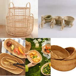 Real Natural Rattan Core Round Rattan Cane Cord Wicker Cane For Chair Basket Furniture Material 2-7mm Diameter 32.8 Feet(10M)