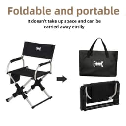 Nordic Outdoor Folding Chairs Metal Design Beach Chair Portable Bar Stools Modern Armchair Creative Minimalist Home Furniture