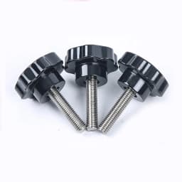Star Hand Knob Screws Bolt M4 M5 M6 M8 M10 M12 304 Stainless Steel Thread Bakelite Thumb Clamping Thumb Handle Machine Screw