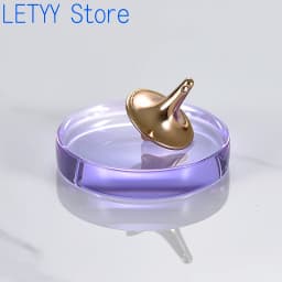 Crystal Gyro Disk Crystal Smooth Pallet Hand Twist Gyro Display Station K9 Base