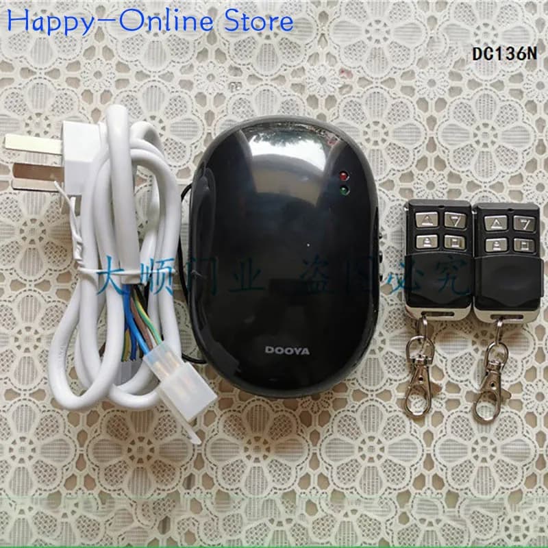 Garage Door Receiver Controller Roller Shutter Remote Control Tubular Motor DC136 Universal