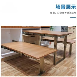 Flat Push Invisible Folding Table Drawer with Feet Retractable Multi-section Track Guide Hardware Hidden Dining Table Slide