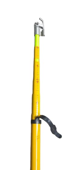 2.43M Triangular Telescopic Insulated Height Measuring Rod MV&HV Products