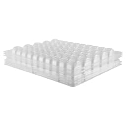 Clear PET Closeable French Macaron Storage Trays - Holds 50 Macarons Per Set - Pack of 4Sets