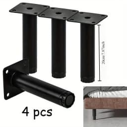 4pcs Furniture Legs Modern Metal Sofa Legs Furniture Support Feet Replacement Leg for Sofa Couch Chair Ottoman Cabinet Table