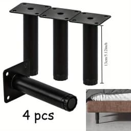 4pcs Furniture Legs Modern Metal Sofa Legs Furniture Support Feet Replacement Leg for Sofa Couch Chair Ottoman Cabinet Table