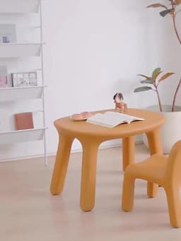 Modern Kids Pe Plastic Chair for Various Indoor Outdoor Applications Living Room Kindergarten Dining Kitchen School Bedroom