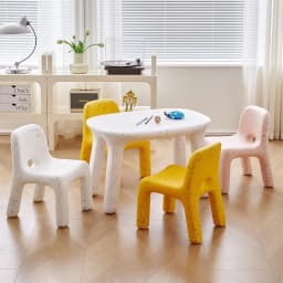 Modern Kids Pe Plastic Chair for Various Indoor Outdoor Applications Living Room Kindergarten Dining Kitchen School Bedroom