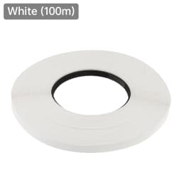 50m 100m White Melamine Edge Banding Pre-glued Veneer Edging Furniture Cabinet Wood Surface Table Edging Tape