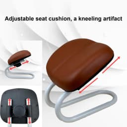 Praying Meditation Stool Adjustable Height Kneelers With Sponge Cushion Non-slip Leg Sleeve Portable Chair For Home Yoga Studio