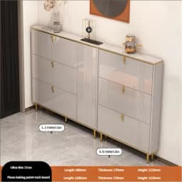 Entrance Doorway Shoe Cabinet Ultra Thin Hallway Display Storage Shoe Rack Organizer Design Armario De Zapatos Furniture Home