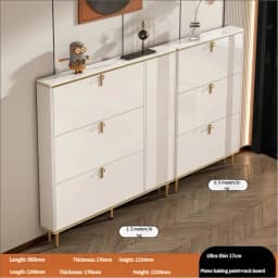 Entrance Doorway Shoe Cabinet Ultra Thin Hallway Display Storage Shoe Rack Organizer Design Armario De Zapatos Furniture Home