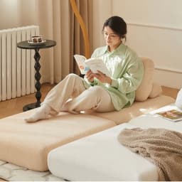 Lazy Sofa Single Person Detachable And Washable Sofa Home Furniture Living Room Sofa Bed Dual-useTatami Tofu Sofa New