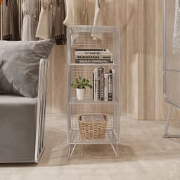 Nordic style Bookcase Multi-Tier Metal Storage Shelf Space Saving Living Room/Kids Book Organizer Sturdy Display Rack for Office