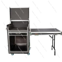 Professional 16U Power Amplifier Chassis, Air‑Dust Proof Audio Cabinet Mixer Shelf, Custom 6U/8U/12U Stage Audio Storage Case