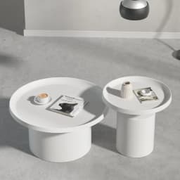 Set Round Coffee Table Nordic Center Modern Luxury Coffee Tables Folding Metal Coffee Tables Storage Furniture