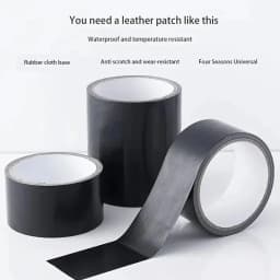 Black Tape Leather Repair Furniture Sofa Table Chair Pipeline Car Cushion Car Leather Chair Sofa Repair Tape